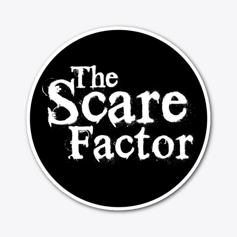 The Scare Factor White Logo